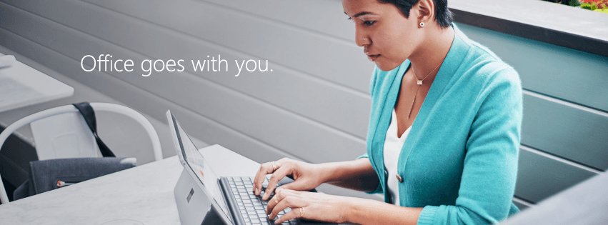 office goes with you banner for office 365 851